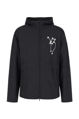 Skull Motif Run Jacket