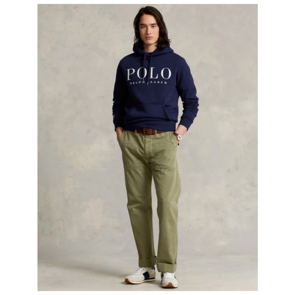 Polo Ralph Lauren Verstelbare Hoodie Blue Heren