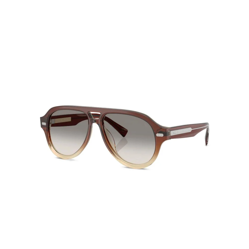 Brunello Cucinelli Men's Brown Sunglasses, 57 Mm, Paul Aviator Sunglasses