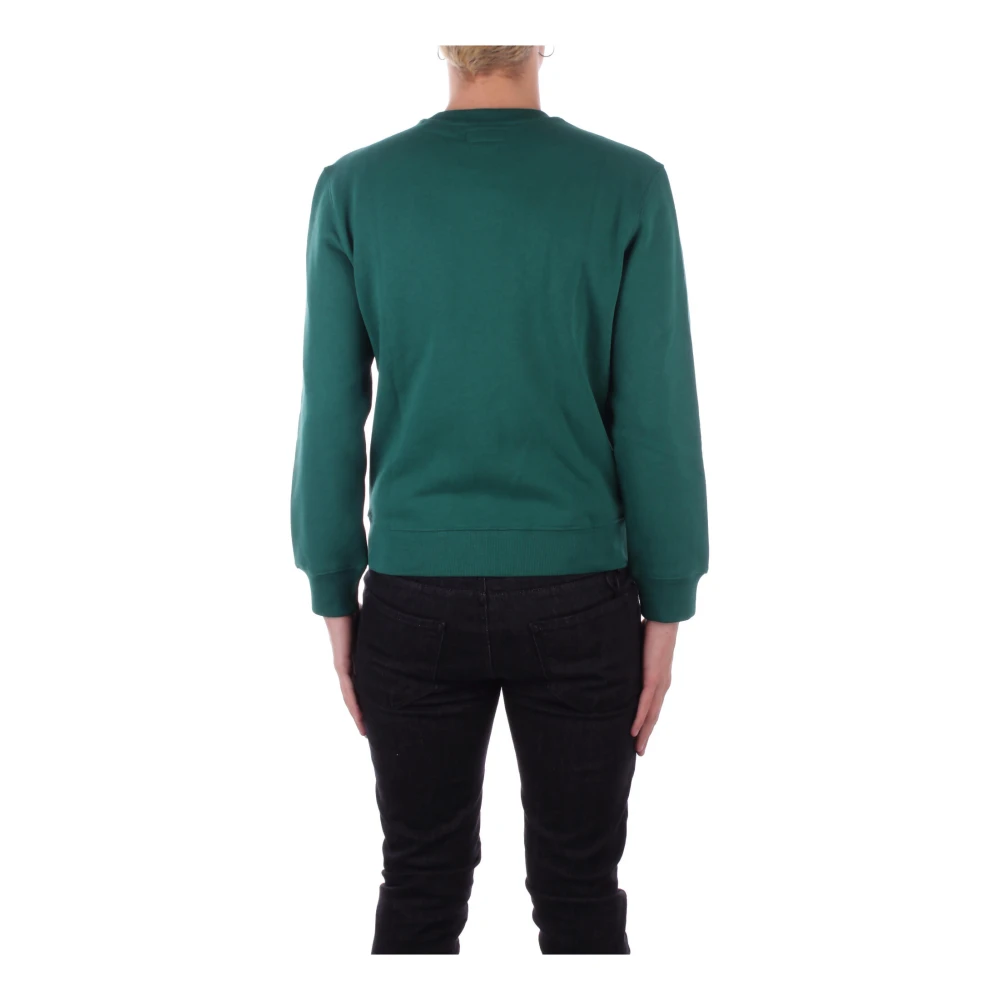 Guess Groene Logo Front Sweater Green Heren