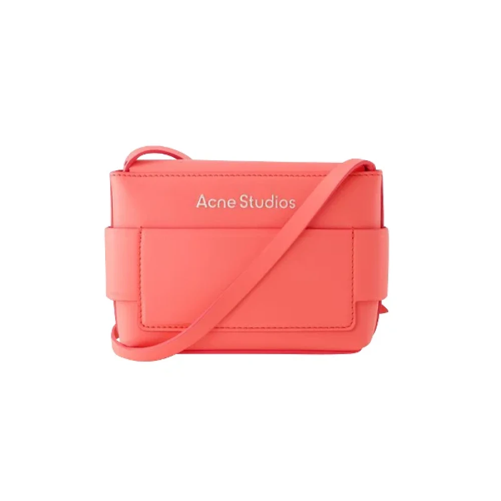 Acne Studios Leather shoulder-bags Pink Dames