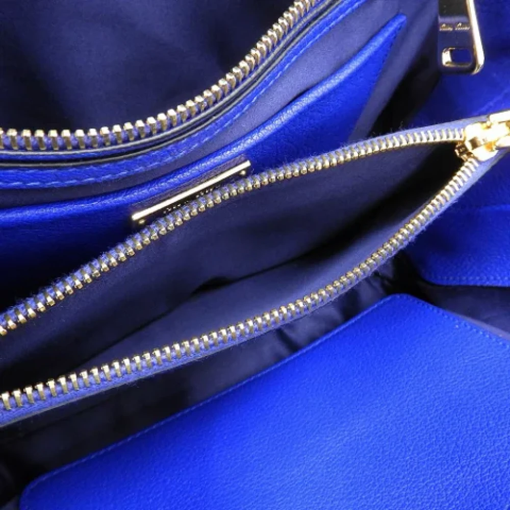 Miu Pre-owned Fabric handbags Blue Dames
