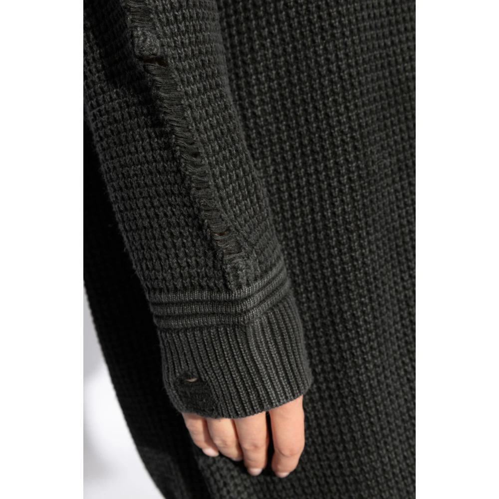 R13 Jurk met vintage-effect Black Dames