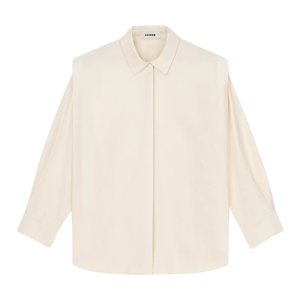 Aeron Elysee relaxed-fit shirt Beige Dames
