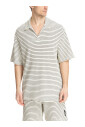 polo-raye-maillot-de-bain-avec-logo