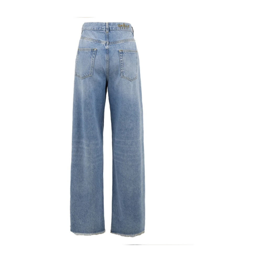 Gaëlle Paris Blauwe Broek Gaabw00334 Bl01 Model Blue Dames