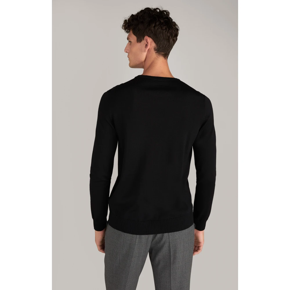 Joop! Heren Merino Wol Trui Black Heren