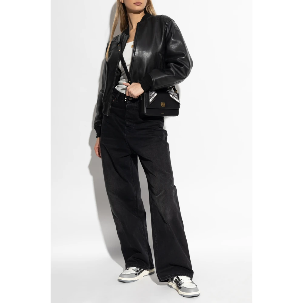 Amiri Geribbelde Top White Dames