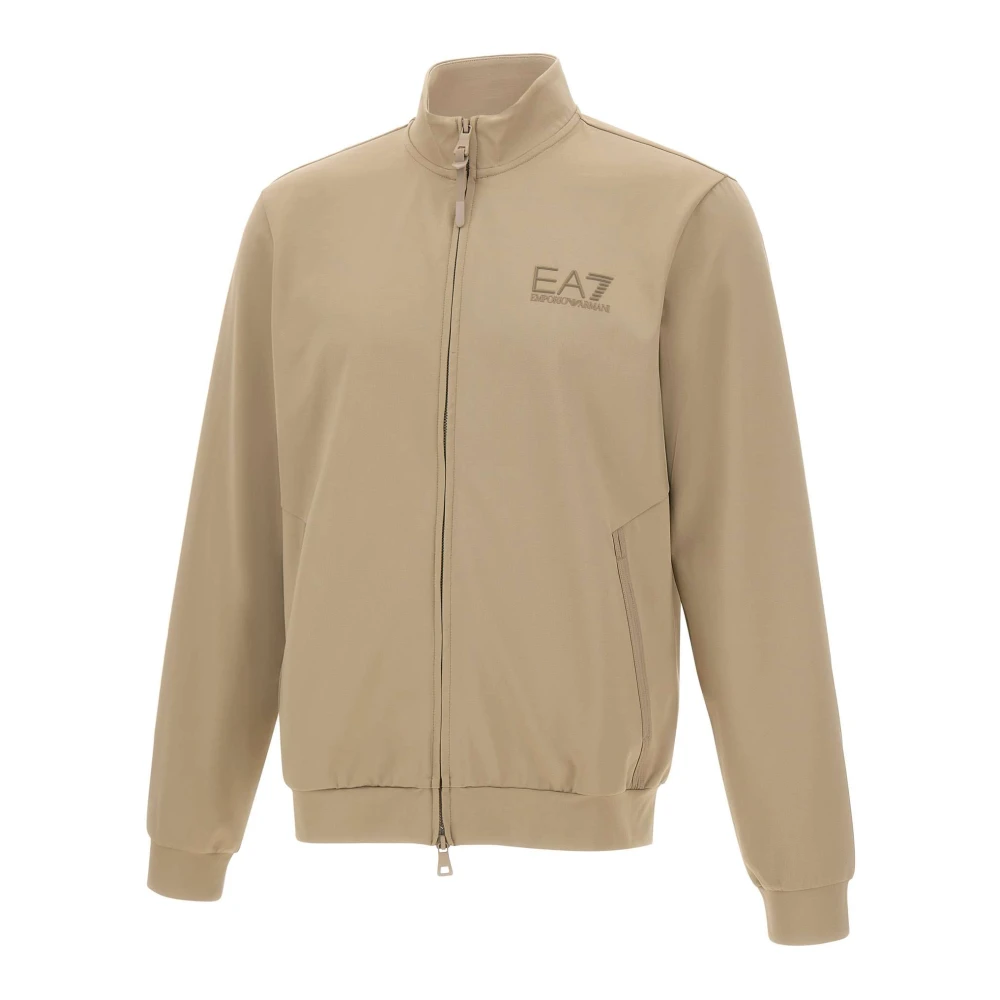Emporio Armani Ea7 Men's Beige Ea7 Jumpers