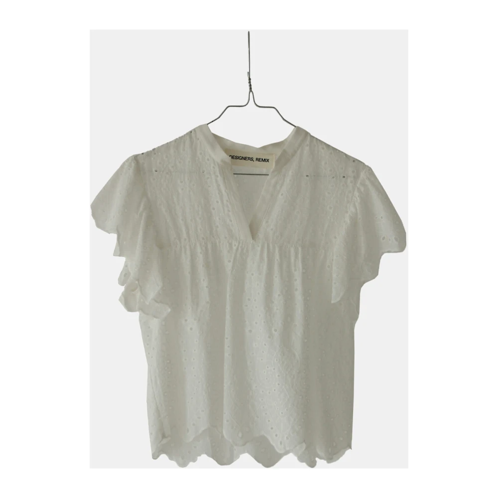 Designers Remix Luna Blouse Beige Dames