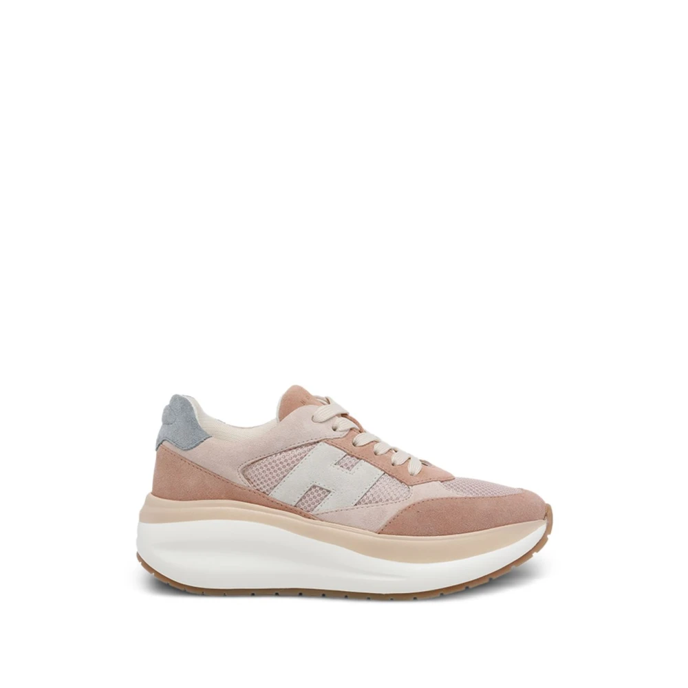 Hogan Women's Pink Sneakers, 3 Uk, H714 Trainers