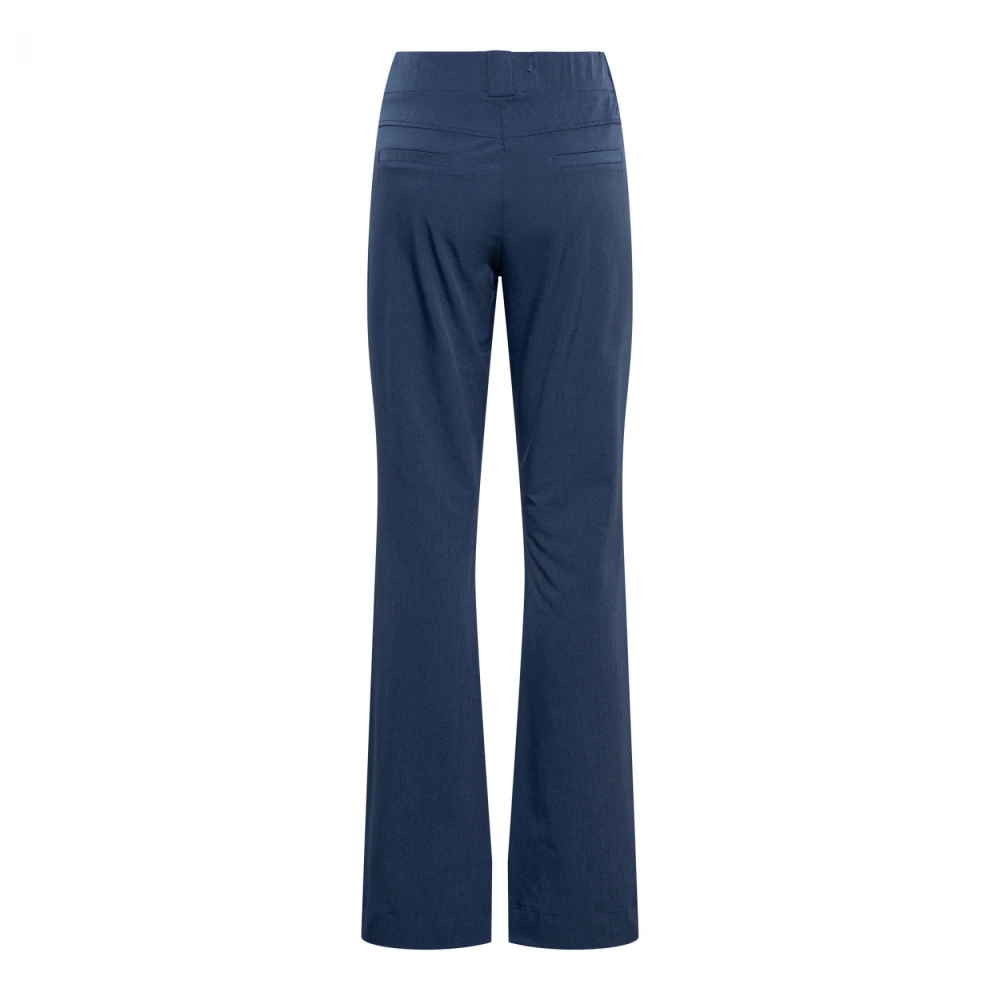 &Co Woman Wijde Broek Zomerse Stijl Blue Dames