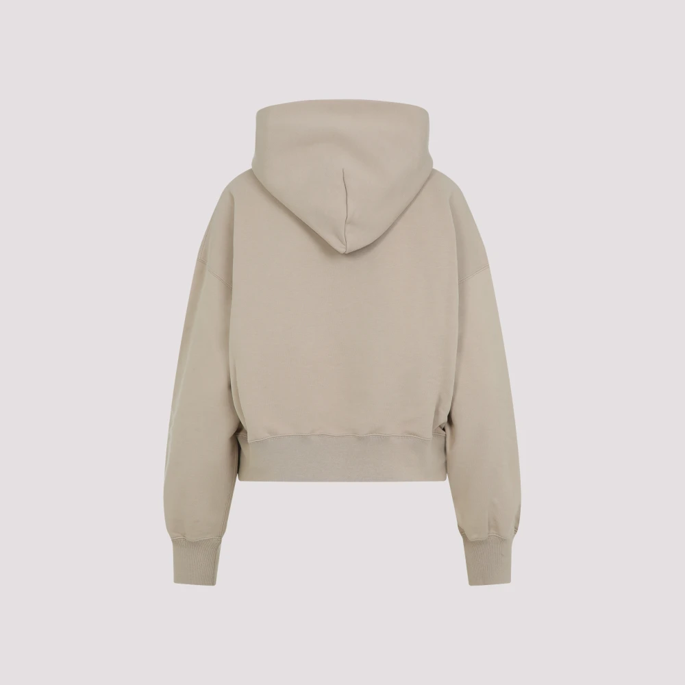 Gucci Stijlvolle Hoodie voor een Trendy Look Beige Dames
