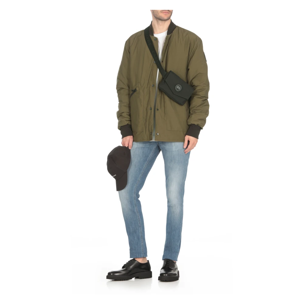 Canada Goose Groene Omkeerbare Donsjas voor Mannen Green Heren