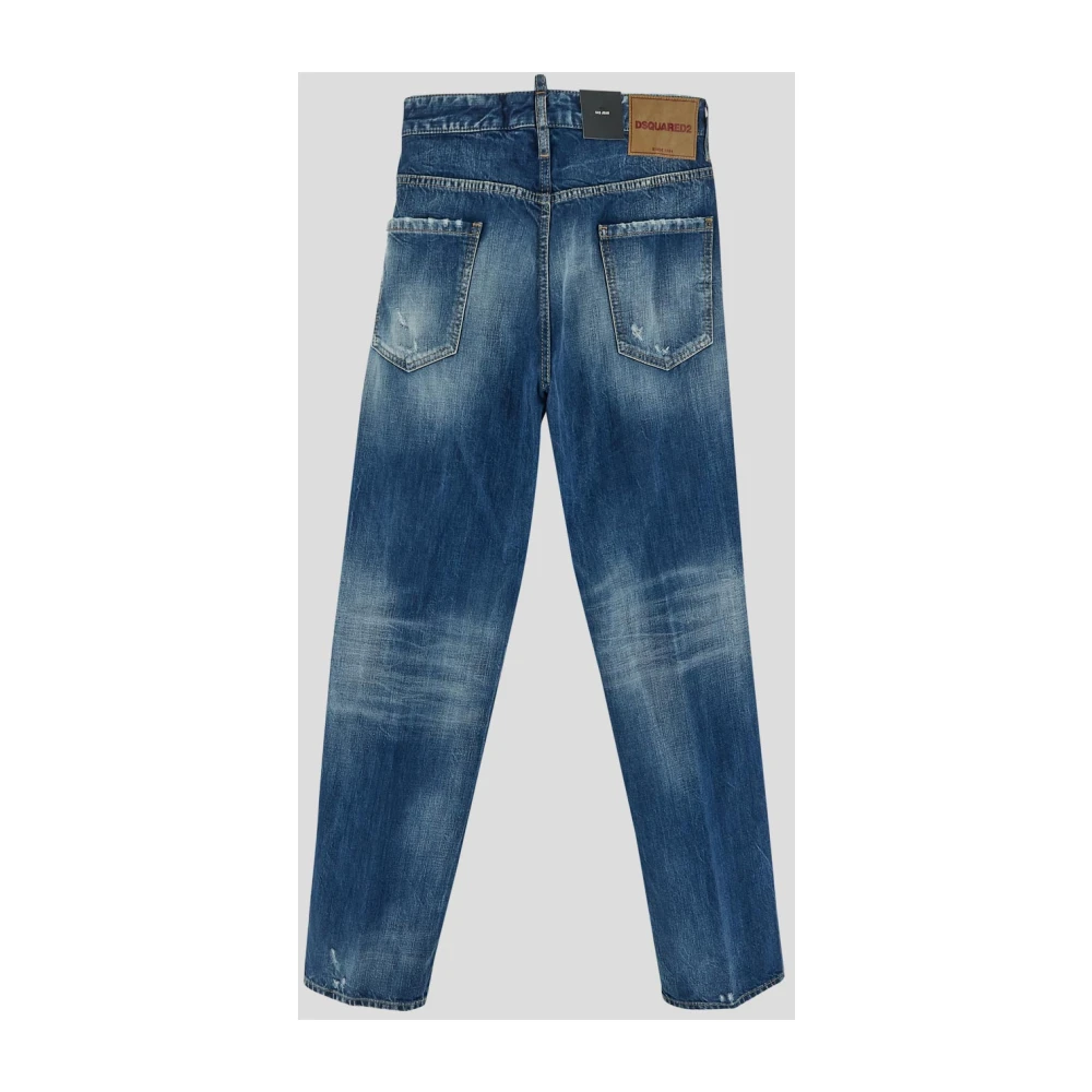 Dsquared2 Heren Denim Mode Blue Heren