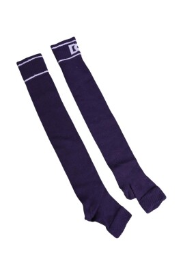 chaussettes-ouvertes-violettes-avec-logo-dg