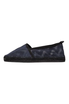 Zig zag tyg-espadriller