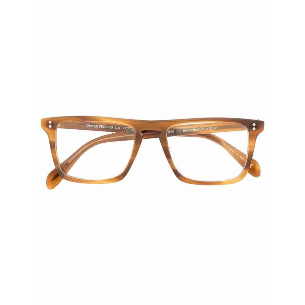 Oliver Peoples Glasses Brown Gray Unisex