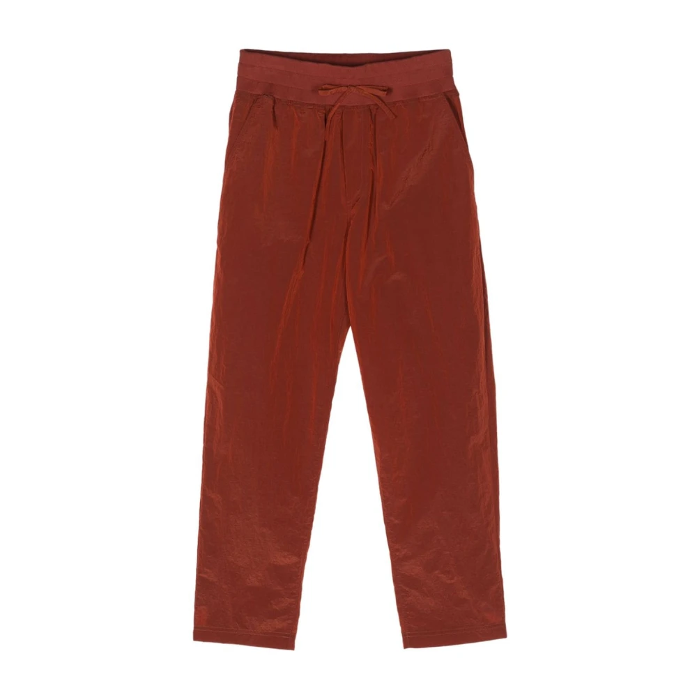 Ferrari Gekreukte Afwerking Broek Bordeaux Red Heren