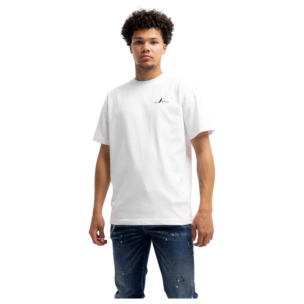 Quotrell Tropics T-Shirt Wit Heren White Heren