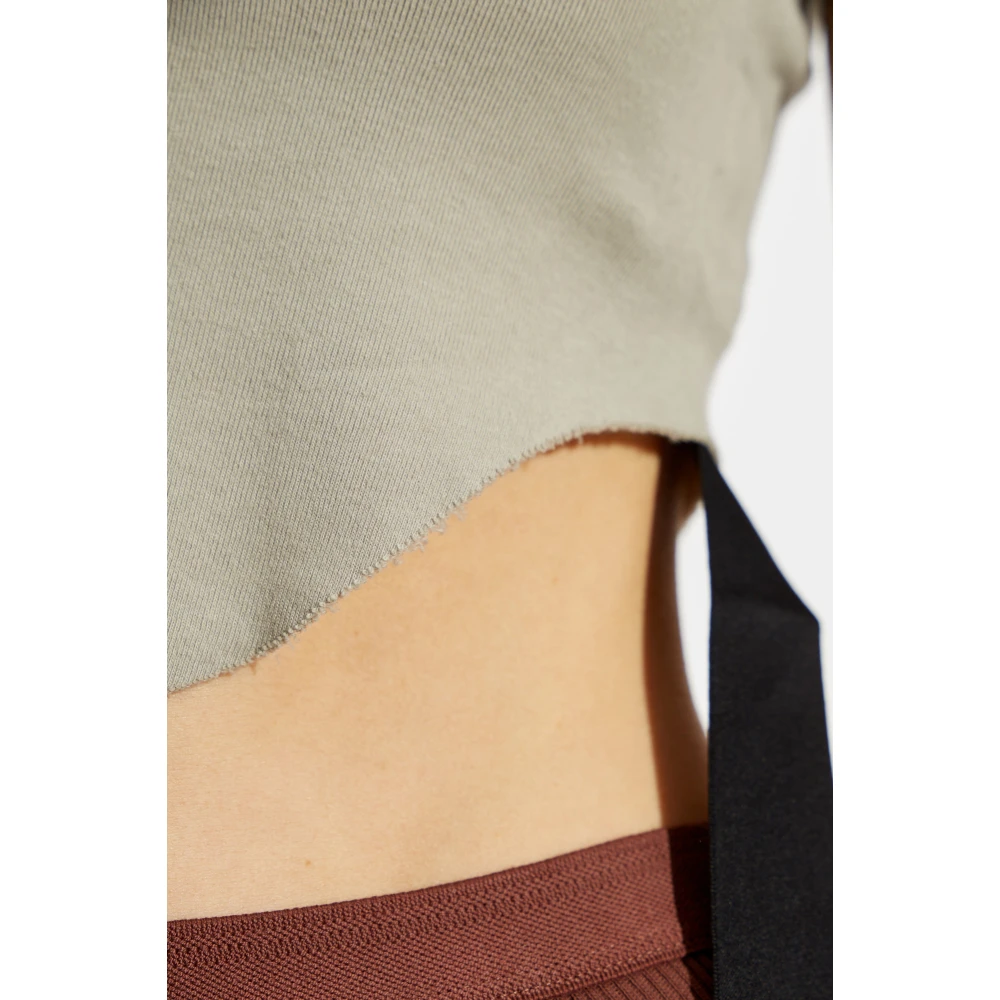Rick Owens Short Top Gray Dames