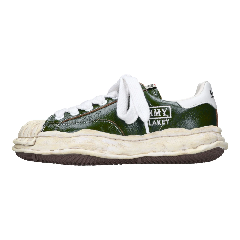 Mihara Yasuhiro Blakey Low-top Sneaker Heren Schoenen Groen