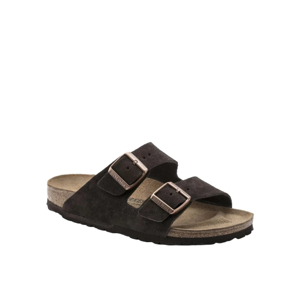 Birkenstock , Sliders, Male, Brown, 9 Uk, Arizona Sliders