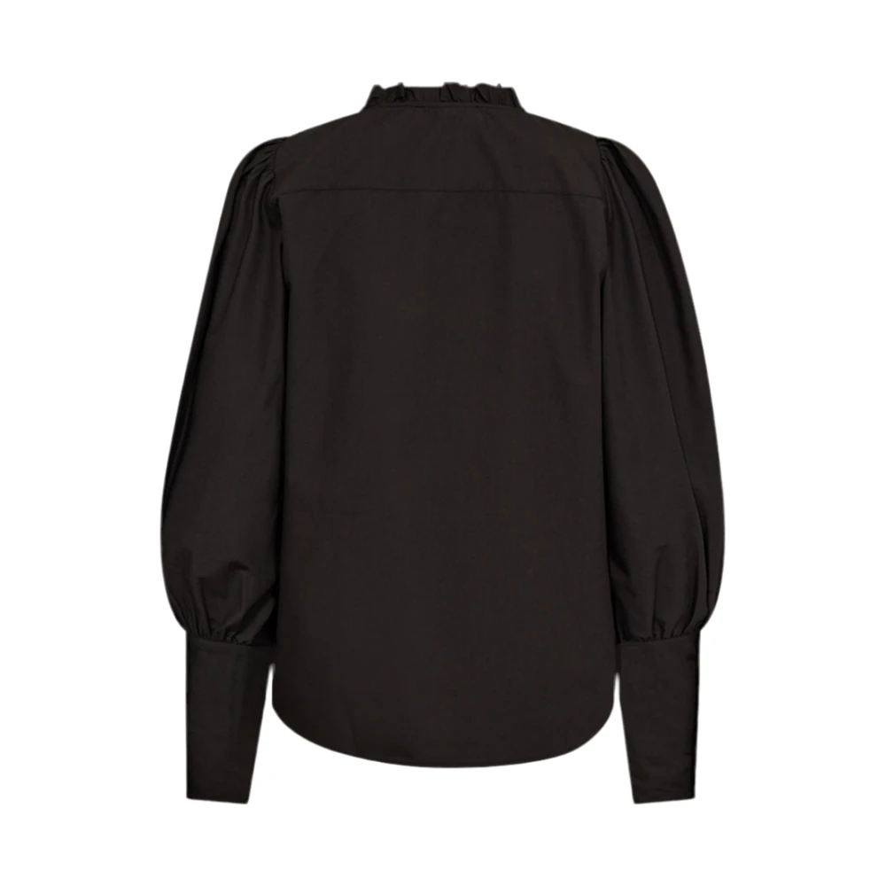Co'Couture Zwarte Stijlvolle Blouse Black Dames