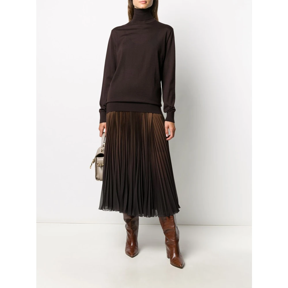 Dolce & Gabbana Ebony Kasjmier Gebreide Rolhals Sweater Black Dames