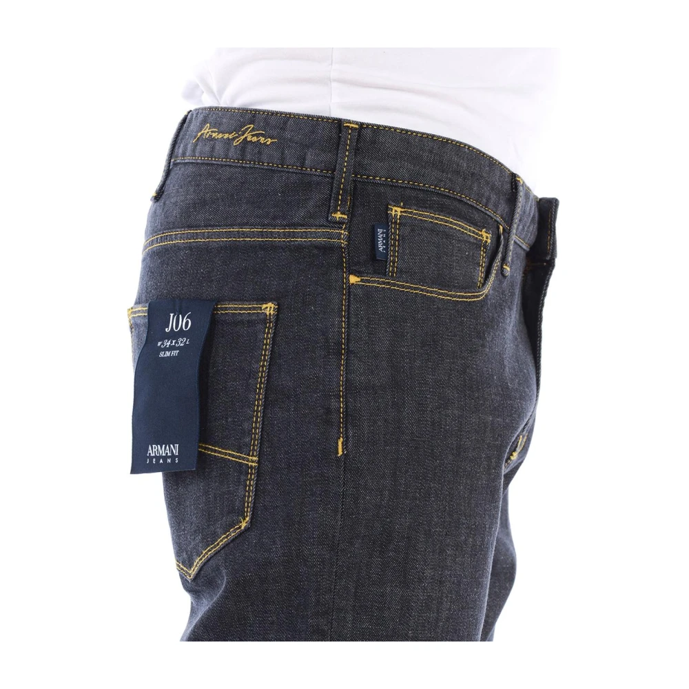 Armani Jeans Black Heren