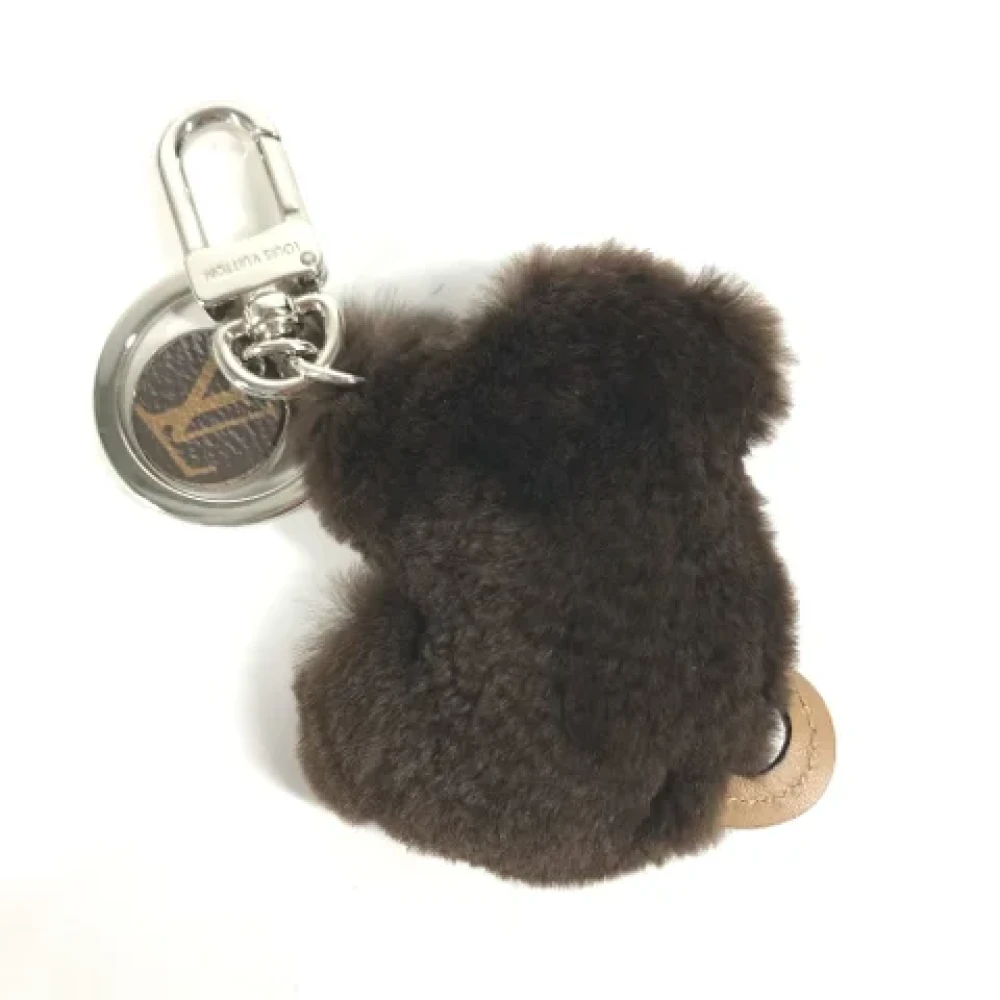 Louis Vuitton Vintage Pre-owned Fabric key-holders Brown Dames