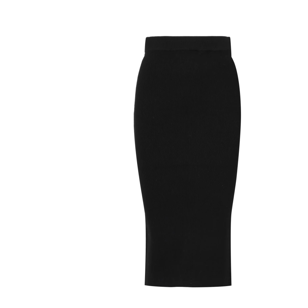 Kaos Geribbelde Viscosemix Slim Fit Leggings Black Dames