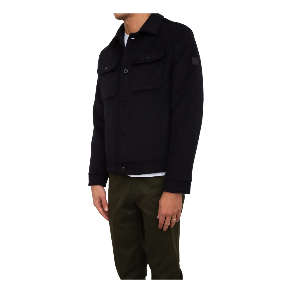 Liu Jo Blauwe Jas voor Stijlvolle Look Blue Heren