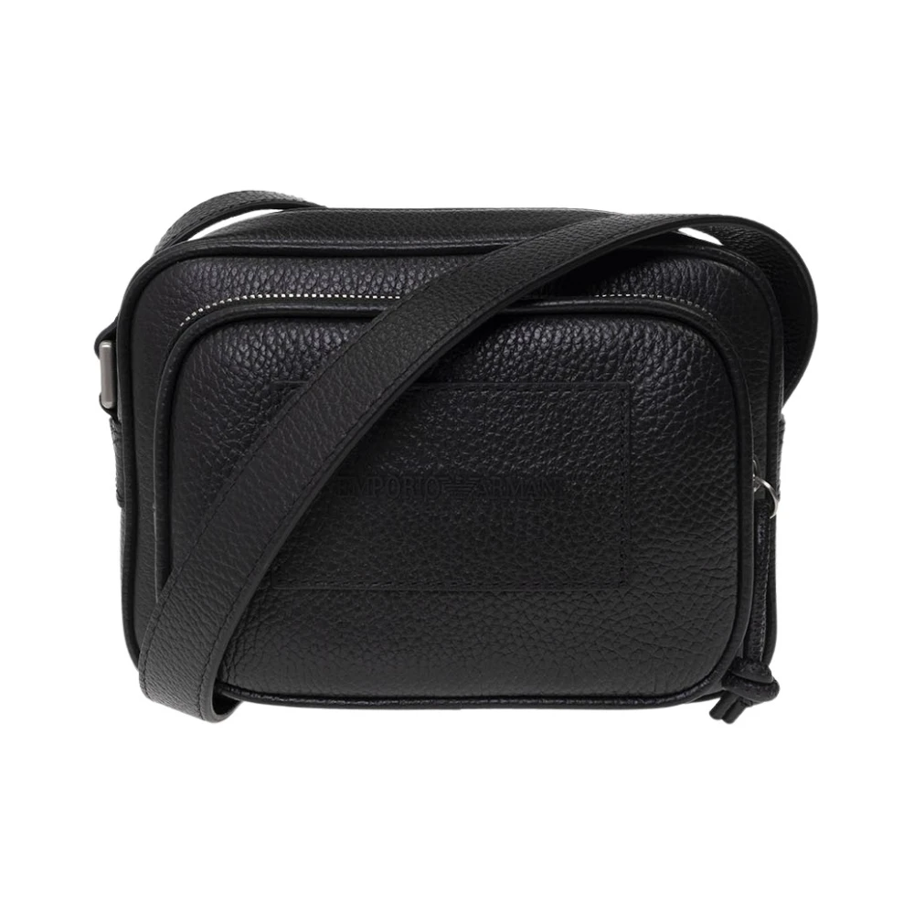 Emporio Armani Hombre Negro Bolsos, Talla: One Size