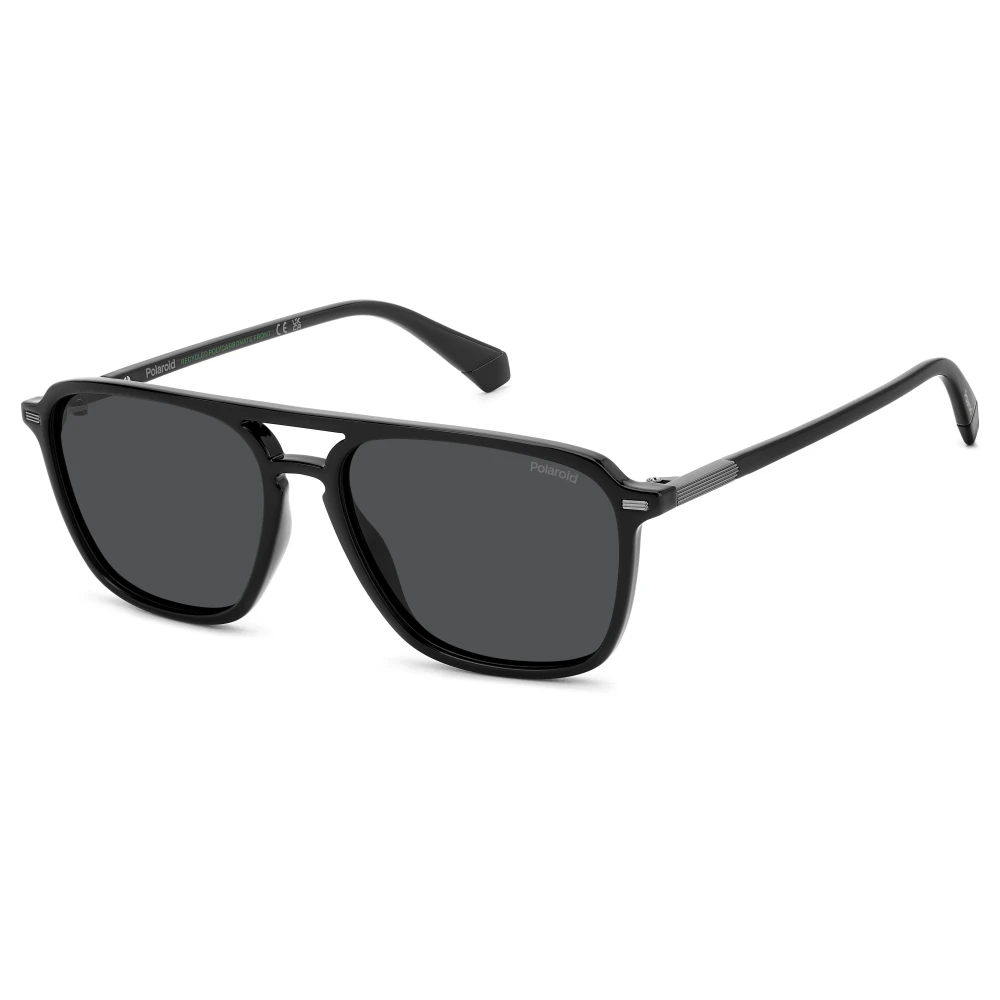 Polaroid Men's Black Stylish Sunglasses