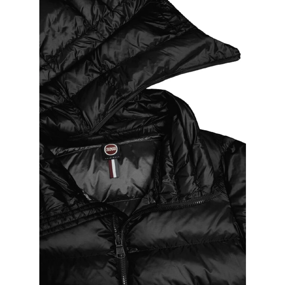 Colmar Zwarte Iridescent Donsjas Aw24 Black Dames