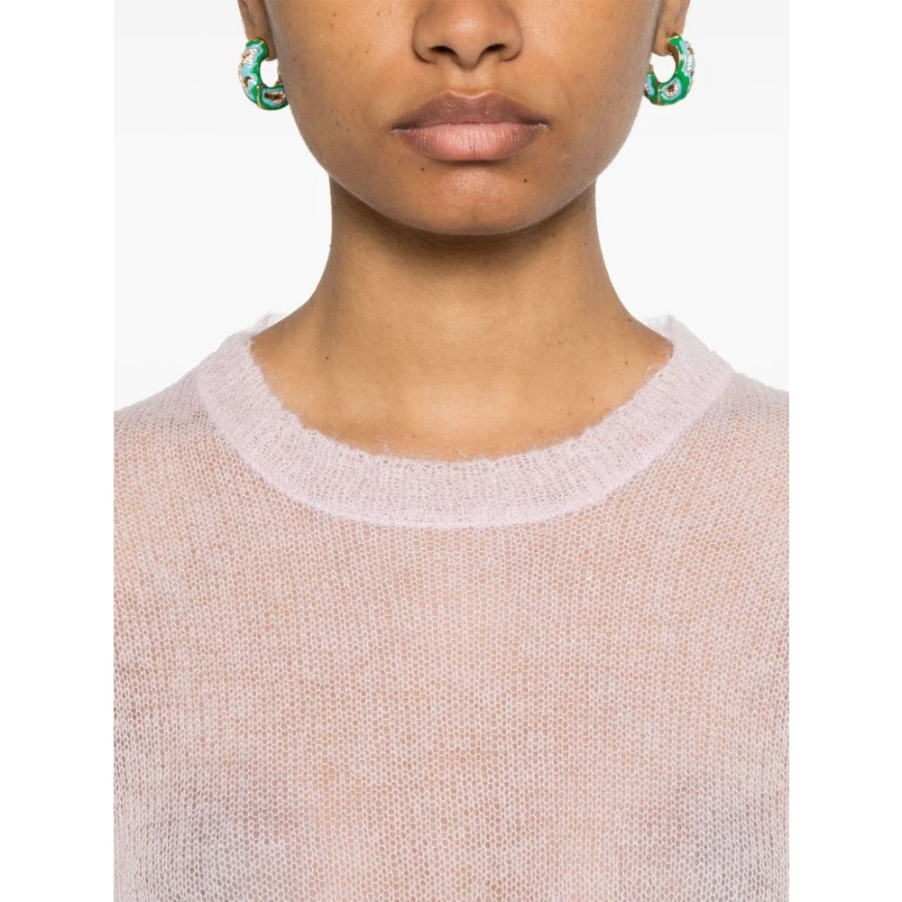 Fabiana Filippi Casual Jersey Top Pink Dames