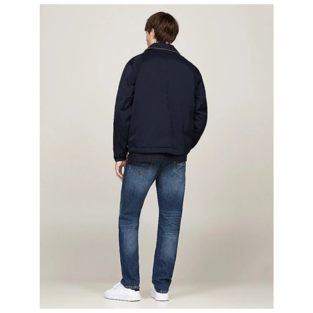 Tommy Hilfiger Omkeerbare Ivy Jas Waterafstotend Geïsoleerd Blue Heren