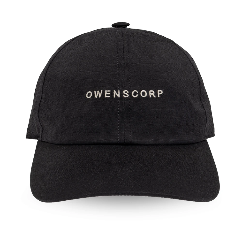 Rick Owens Baseballpet Black Unisex