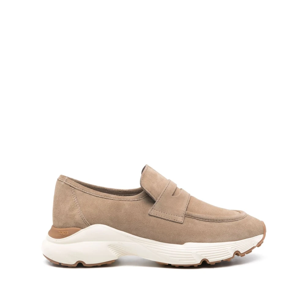 Tod's Brown Trainers For Women - Female - Loafers - 7 Uk - Shoes