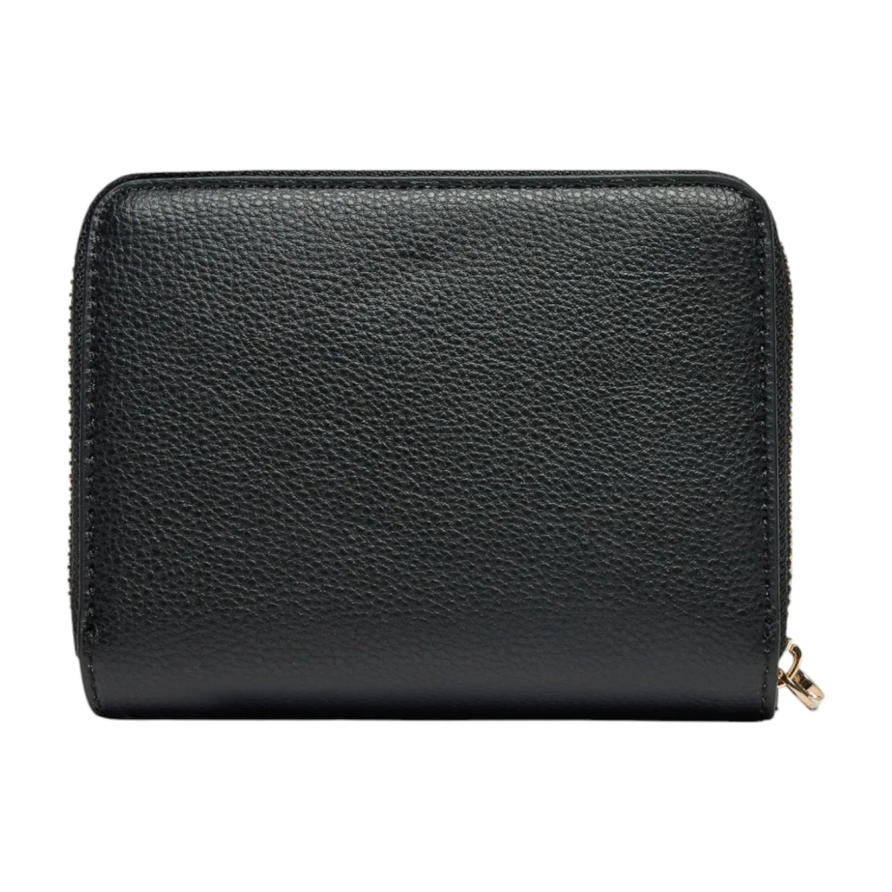 Tommy Hilfiger Zwarte Portemonnee Lente Zomer Vrouwen Black Dames