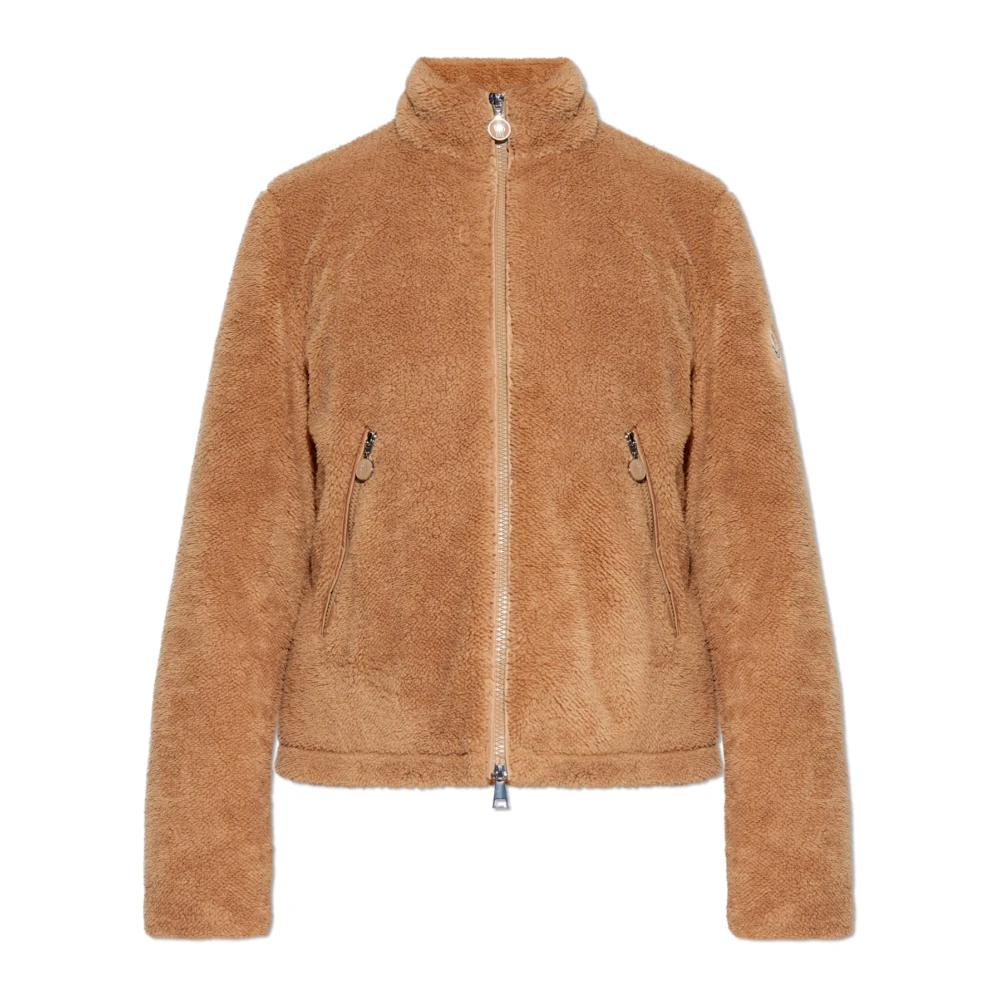 Moncler Jacka Polignac Brown, Dam