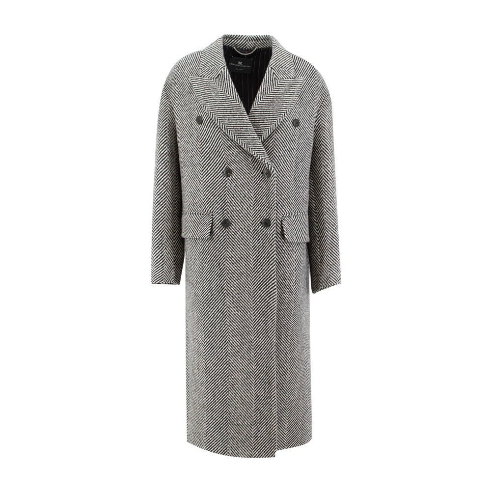 Coats > Double-Breasted Coats - - Ermanno Scervino - Modalova
