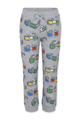 sporty-grey-cotton-trousers-with-sunglasses-print