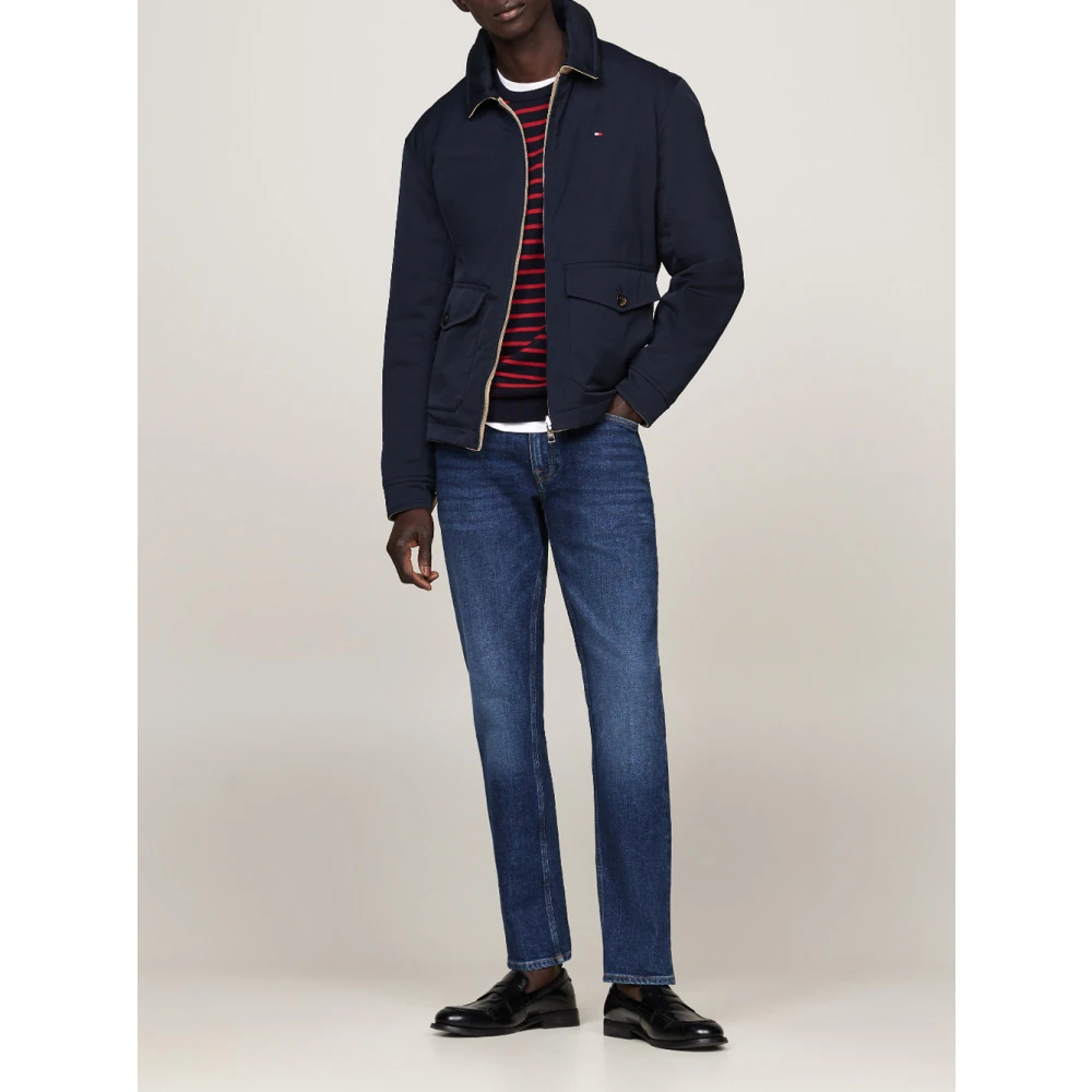 Tommy Hilfiger Blauwe Straight Denim Jeans Blue Heren