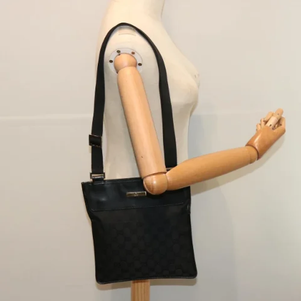 Gucci Vintage Pre-owned Canvas gucci-bags Black Dames