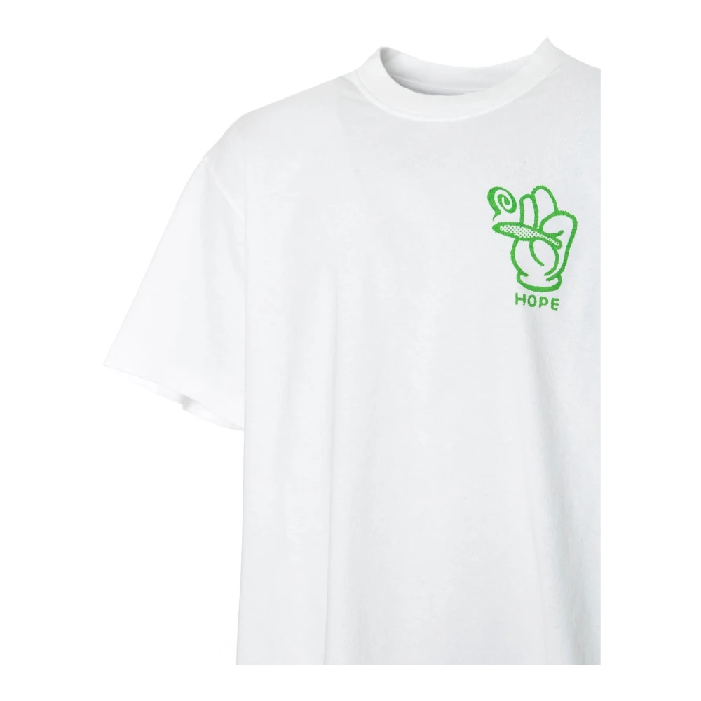 Edwin Hope Provider T-Shirt Grafische Print White Heren
