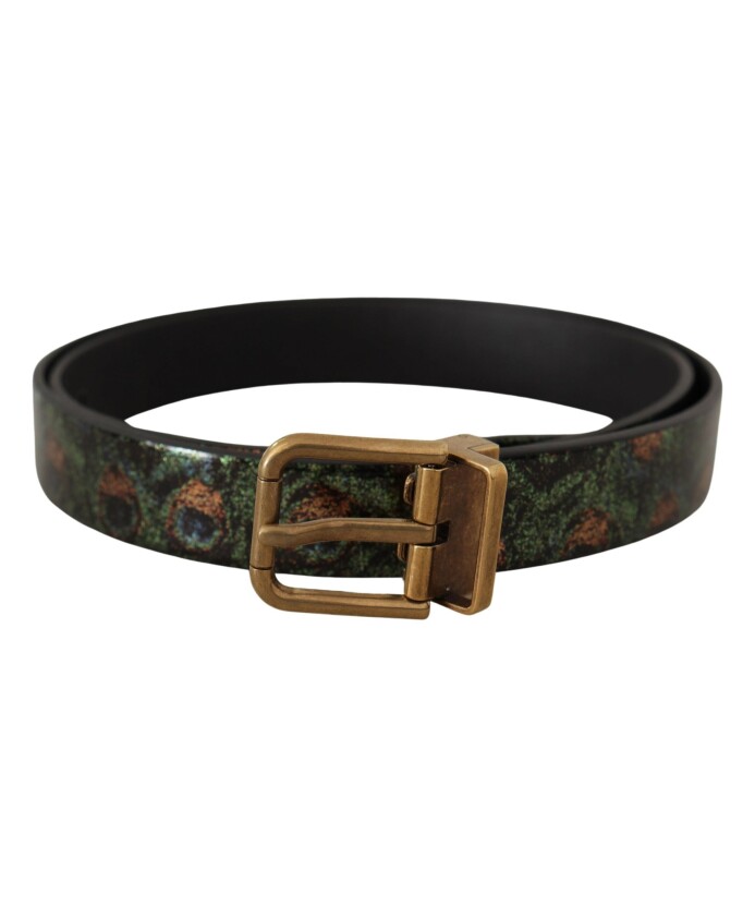 ceinture-en-cuir-multicolore-avec-boucle-en-metal-bronze