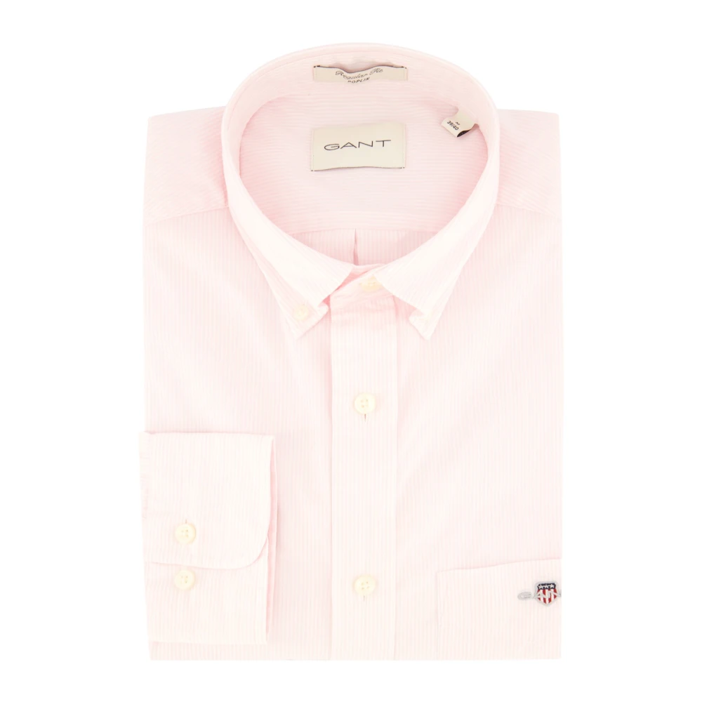 Gant Casual Roze Overhemd Pink Heren