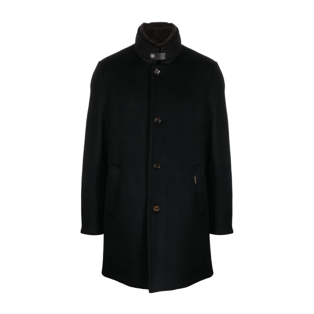 Coats > Single-Breasted Coats - - Moorer - Modalova